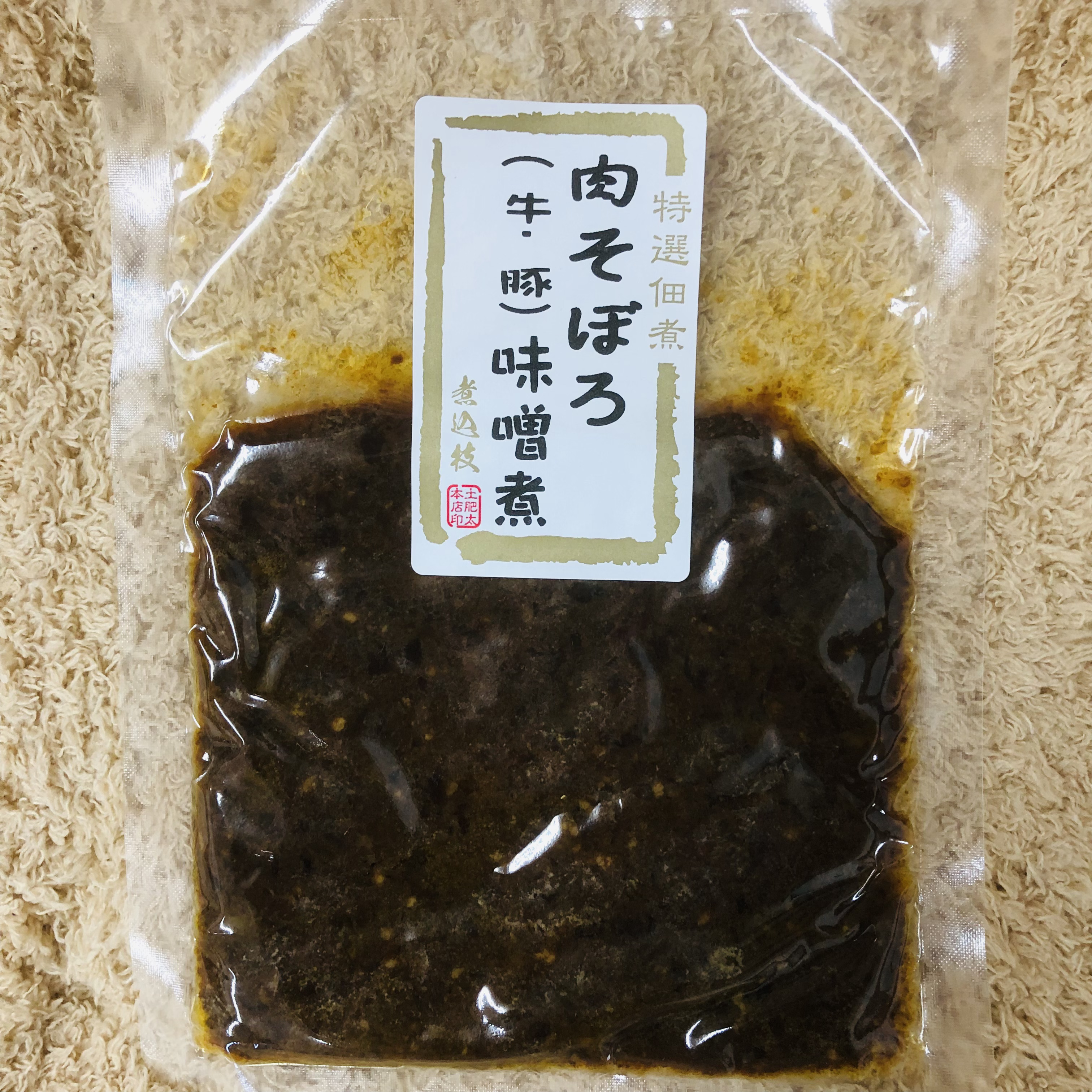 肉そぼろ味噌煮
